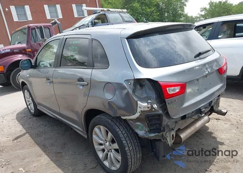2011 Mitsubishi Outlander Sport Se из США, поврежденный, VIN JA4AP4AU6BZ004376